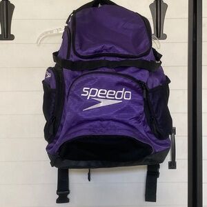 Speedo Teamster Large Swim Backpack Purple